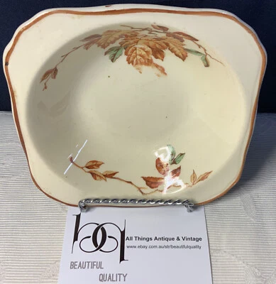 Красивая винтажная чаша с квадратными краями ручной росписи Empire Ware Shelton 140 - Изображение 1 из 4