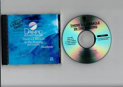 Bandas sonoras Daywind, There's a Miracle in the Making, Shepherd, Church comp. CD Foto 1 de 2