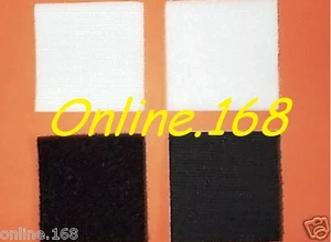 GRANDES almohadillas de gancho y bucle cuadrados muy fuertes y pegajosos almohadillas de 40 mm / almohadillas de 50 mm - Imagen 1 de 3