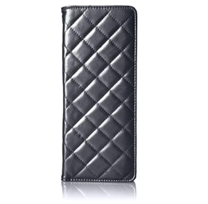 Buxton Quilted Card File Black 64 Card Slots - Picture 1 of 2