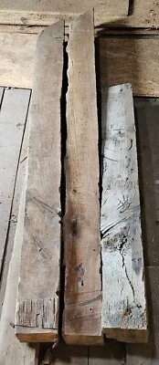 3 Stück 13x13 cm Eichenbalken, Historische Baustoffe, Fachwerk, Raumteiler etc. - Bild 1 von 2