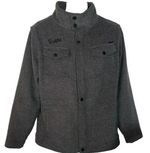 Ezekiel Mens Volkl Woolblend Heather Grey Longsleeve Jacket Size Xlarge - Picture 1 of 9