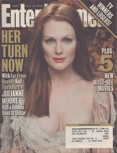 Entertainment Weekly- December 13, 2002 - Julianne Moore - 5 New Must-See Movies - Picture 1 of 2