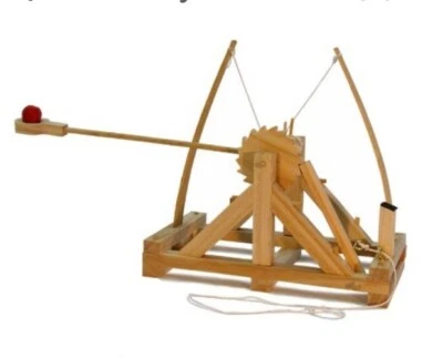 Kit de catapulta Leonardo da Vinci NOVO - Imagem 1 de 3