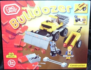 Character Building Chad Valley 151-teiliges Bulldozer Bauset NEU