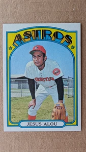 1972 Topps JESUS ALOU Card #716 HOUSTON ASTROS - Picture 1 of 2