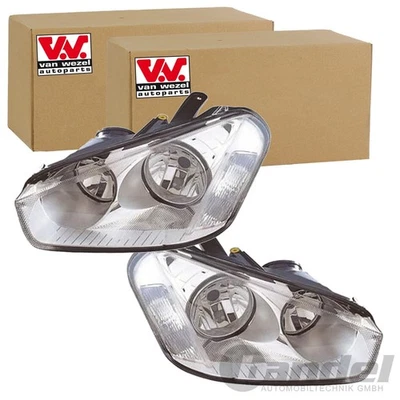 2x JUEGO DE FAROS VAN WEZEL H7/H1 IZQUIERDA+DERECHA adecuado para FORD C-MAX - Imagen 1 de 4