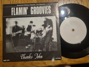 Flamin' Groovies – Thanks John 1988 7” PROMO Single - Picture 1 of 6