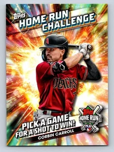 2024 Topps #HRC-3 Corbin Carroll Arizona Diamondbacks - Picture 1 of 2