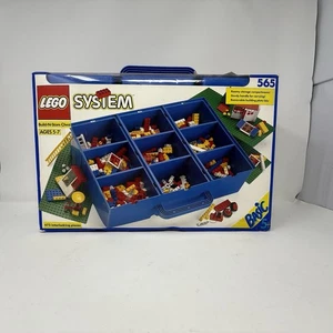 Vintage Lego System Basic 565 Build-n-Store Chest Case Early 90’s - Picture 1 of 14