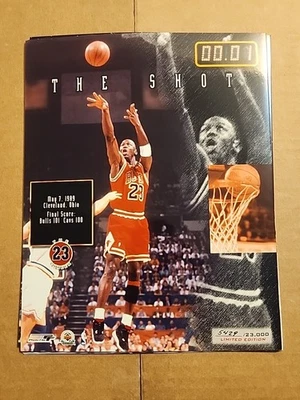 Michael Jordan "The Shot" vs Cleveland" ограниченный выпуск 8x10 Chicago Bulls - Изображение 1 из 3