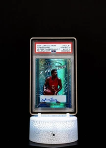 Julius Erving 2024 Leaf Electrum HR, CMS/Thunder Autographs Platinum / PSA - Picture 1 of 7