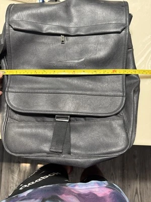 🔥Leeds Bausch & Lomb Leather Laptop PC Bag  15”x 12” x 4” - Изображение 1 из 4