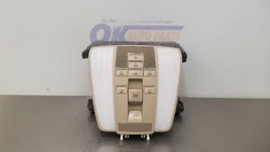 13 MERCEDES BENZ CLS63 AMG C218 ROOF OVERHEAD CONSOLE TAN 2129001709 - Picture 1 of 12