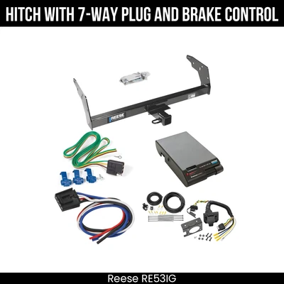 Reboque de engate PKG+ controle de freio para 96-97 Chevy S10 GMC Sonoma Isuzu Hombre 44062 - Imagem 1 de 4