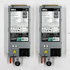 [2 Stück] Dell L1100E-S1 1100W Server Netzteil für PowerEdge R920/R820 - Bild 1 von 4