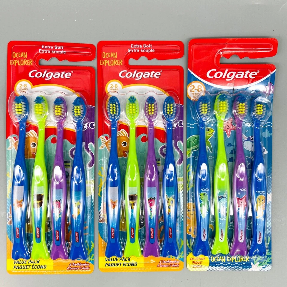 Colgate Kids Ocean Explorer Toothbrush Extra Soft 2-8 Years | Fun Design