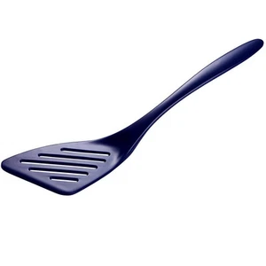 Hutzler 12.5 Inch Melamine Angled Slotted Turner Spatula - 9 Colors - Picture 1 of 10