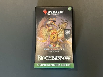 Magic The Gathering Bloomburrow Family Matters Commander Deck New & Sealed - Image 1 of 4