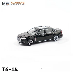 XCARTOYS 1/64 Scale HongQi H5 2023 Black Diecast Car Model Toy Gift - Picture 1 of 6