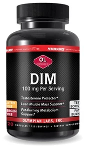 Olympian Labs - DIM 100 mg 120 Vegetarian Capsules - Picture 1 of 1