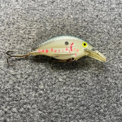 Worden's Timber Tiger Cub DC-5 Vintage Crankbait Lure - Bleeding Shad - Image 1 of 4