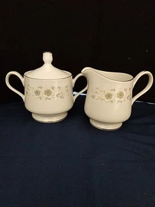 Crema y azúcar Carlton Andover China vintage 1980 floral 482  - Imagen 1 de 9
