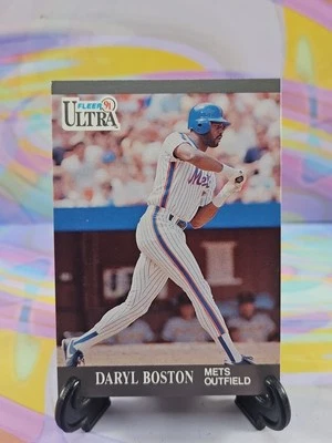 1991 Fleer Ultra Baseball | Daryl Boston Mets #211 - Image 1 of 2