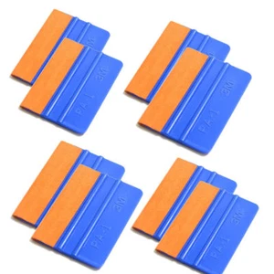 4" 3M Squeegee PRO Edge Vinyl Sheet Decals Scraper Car Wrapping Tools - 8PCS - Picture 1 of 1