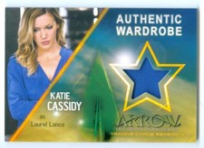 KATIE CASSIDY "LAUREL LANCE WARDROBE CARD #M02" ARROW SEASON 4