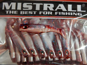 Angeln Weichplastik Köder Köder für Jigköpfe Wolfsbarsch Dorsch 6,5 cm 20er Pack - Bild 1 von 30