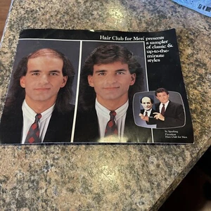 Vintage Hair Club For Men Advertising Flyer. - Picture 1 of 9