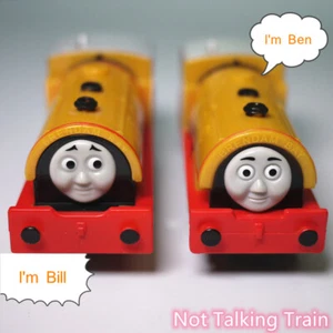 LOSE THOMAS UND FREUNDE TRACKMASTER MOTORISIERTES SPIELZEUGZUG BEN/BILL HEAD - Picture 1 of 11
