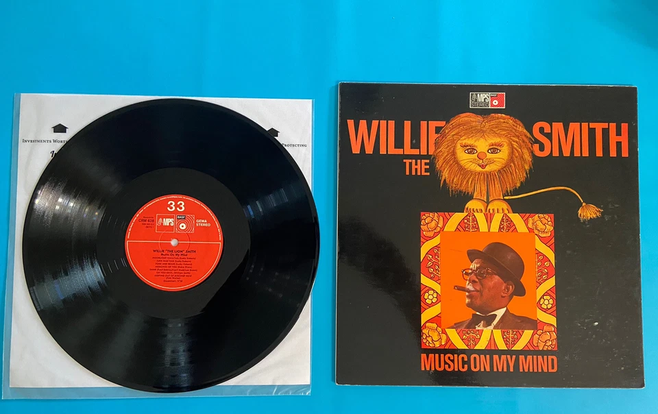 Willie The Lion Smith Music On My Mind Lp Original Euro Import NM/VG+ - Imagem 1 de 1