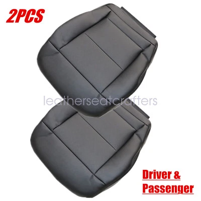 2010-2014 FOR Mercedes Benz E350 E550 Front Both Side Bottom Seat Cover Black Foto 1 de 4