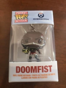 Overwatch Doomfist Funko Pocket POP Keychain Brand New FREE Same Day Shipping - Picture 1 of 7