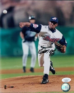 Ramon Ortiz Anaheim Angels Signed 8x10 Glossy Photo JSA Authenticated - Picture 1 of 2