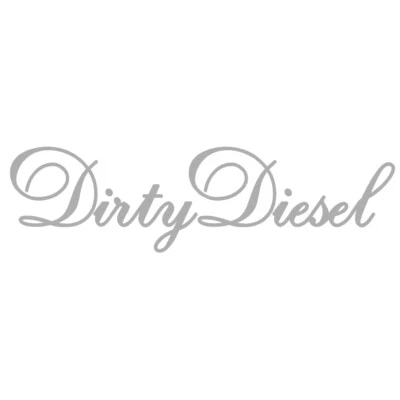 (2 Pack) Dirty Diesel V1 (7" Silver) Vinyl Decal Window Sticker - Image 1 of 3