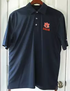 Polo de golf Champion Auburn University Tigers talla grande azul 100 % poliéster - Imagen 1 de 20