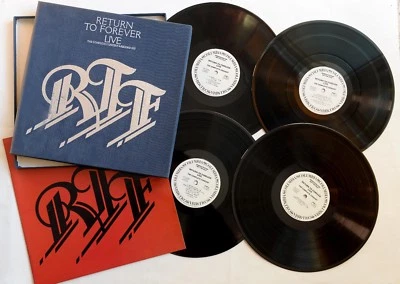 Return To Forever ‎- Live The Complete Concert - 4 LP US PROMO - BOX SET Booklet - Bild 1 von 4
