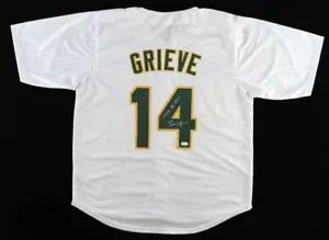 Ben Grieve Signed Oakland Athletics Jersey (JSA COA) 1998 A L Rookie of the Year - Picture 1 of 6