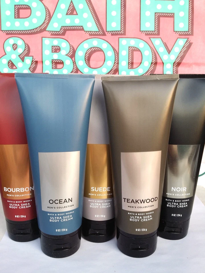 BATH AND BODY WORKS МУЖСКАЯ КОЛЛЕКЦИЯ КРЕМ ДЛЯ ТЕЛА ULRA SHEA 8 ЖИДКИХ УНЦИЙ ** НОВЫЙ ** - Изображение 1 из 1