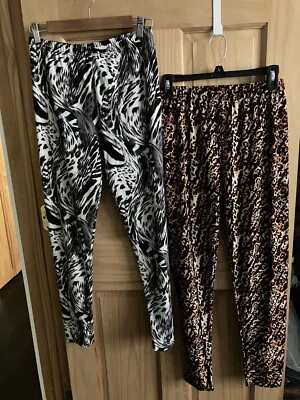 2pr. Leggings mujer Plus estampado animal *Ver descripción* Foto 1 de 4