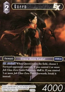 FINAL FANTASY TCG 1 X QUEEN 3-151S NOT FOIL - LIGHTNING - Imagen 1 de 1