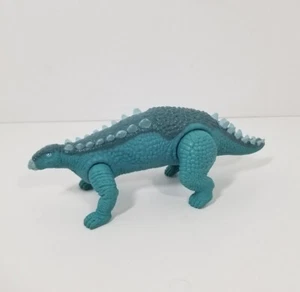 Vtg 1987 Playskool Blue Polacanthus Toy Definitely Dinosaur Posable 8" Figure - Picture 1 of 7
