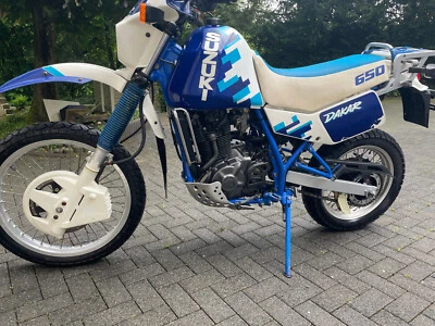 Suzuki DR 650 Dakar, orginal 8414 Km !!!!, Zustand sehr gut, nur Garage, TÜV neu - Bild 1 von 4