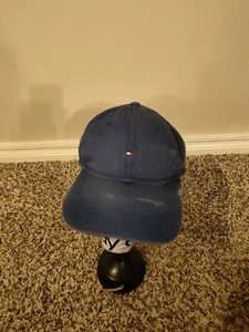 Tommy Hilfiger Sombrero Adulto Hombre Azul Correa Trasera Gorra Ajustable Logo Bandera - Imagen 1 de 7