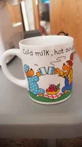 Vintage 1987 Berenstain Bears Ceramic Coffee Cup Mug Princess House - Picture 1 of 3
