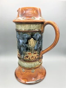 LARGE ART NOUVEAU WATER PITCHER, MARION HOLBROOK FOR ROYAL DOULTON, c.1902-20 - Picture 1 of 7