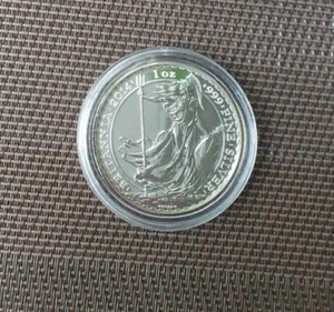 2 Pfund Britannia 2014 - 1 Oz Silber Britannia 1 Unze - Bild 1 von 2